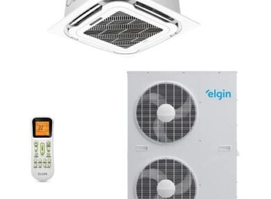 Ar-Condicionado Split Cassete 4 Vias Plus II Elgin 60.000 BTUs: Conforto Versátil em Lins/SP